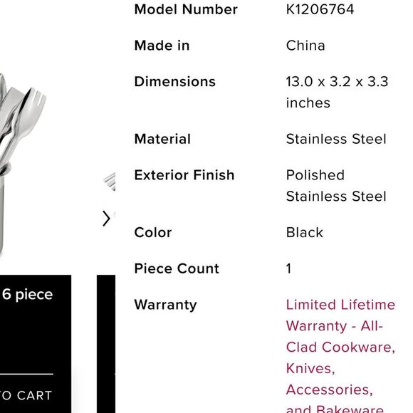 All-Clad Stainless Steel Flexible Slotted Turner - Picture 9 of 12
